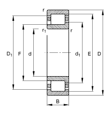 ALS NJ334-E-M1,  DIN 5412-1 ˜ʵҪߴ, 붨λS, ɷx, ּ