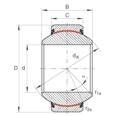 P(gun)(ji)S GE90-FW-2RS, (j) DIN ISO 12 240-1 (bio)(zhn), So(h)ɂ(c)ܷ