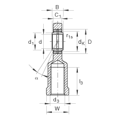 US GIR70-DO-2RS, (j) DIN ISO 12 240-4 (bio)(zhn)(ni)ݼySo(h)ɂ(c)ܷ