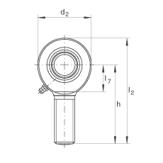 US GAR40-DO-2RS,  DIN ISO 12 240-4 ˜ݼySoɂȴܷ