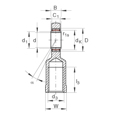 US GIL80-UK-2RS, (j) DIN ISO 12 240-4 ˜(ni)ݼySoɂ(c)ܷ