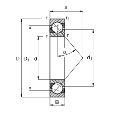 ǽ|S 7202-B-JP, (j) DIN 628-1 ˜ʵҪߴ|  = 40