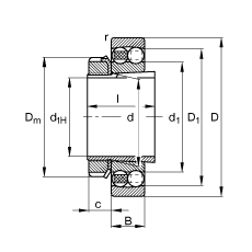 {S 2215-K-TVH-C3 + H315, (j) DIN 630  DIN 5415 ˜ʵҪߴ, F׺;o