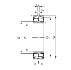 {ĝLS 22312-E1, (j) DIN 635-2 ˜ʵҪߴ