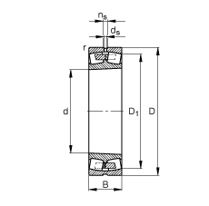 {(dio)ĝLS 241/670-B-K30-MB, (j) DIN 635-2 ˜ʵҪߴ, FףF 1:30