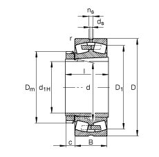 {(dio)ĝLS 22248-B-K-MB + H3148X, (j) DIN 635-2 ˜ʵҪߴ, F׺;o